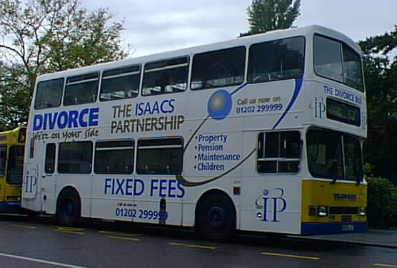 The Divorce Bus: Dennis Dominator H255 JJT